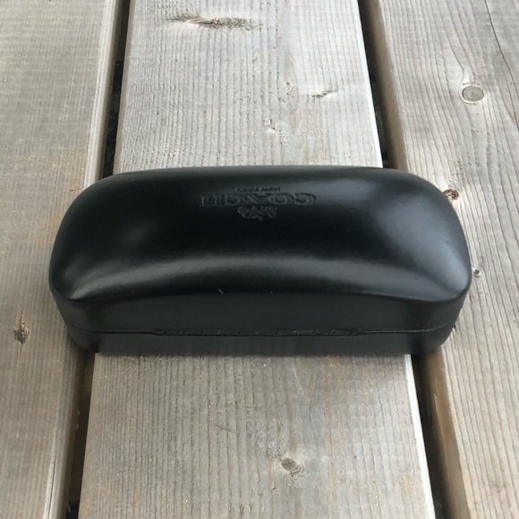 Coach Empty Black Sunglasses/Glasses Case - Picture 7 of 9